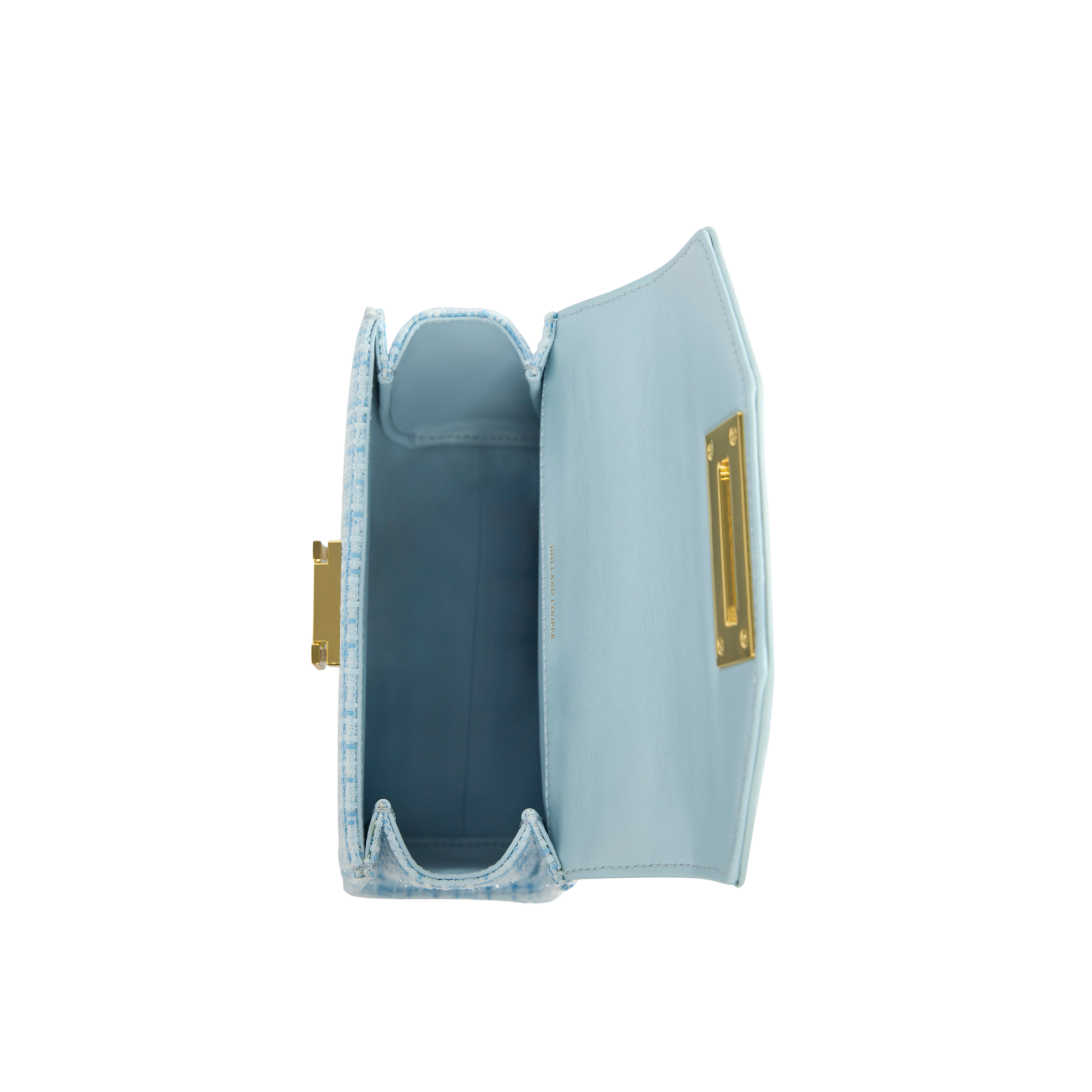 Mini Cheltenham Bag Ice Blue Boucle