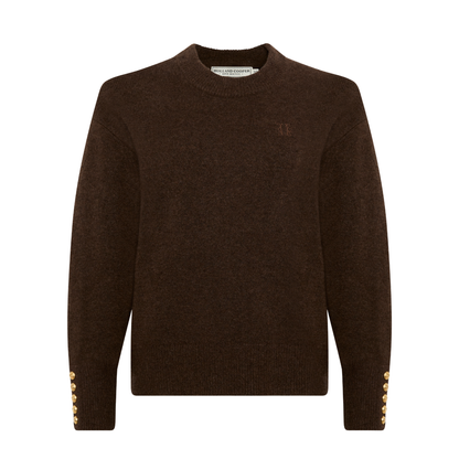 Nina Crew Neck Knit Chocolate