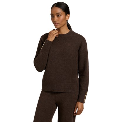 Nina Crew Neck Knit Chocolate
