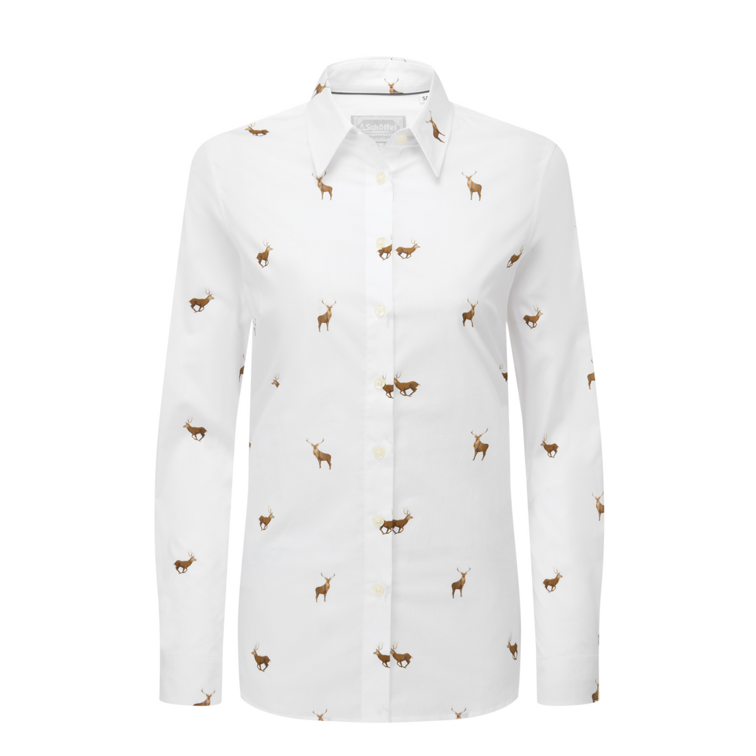 Norfolk Shirt Stag Print