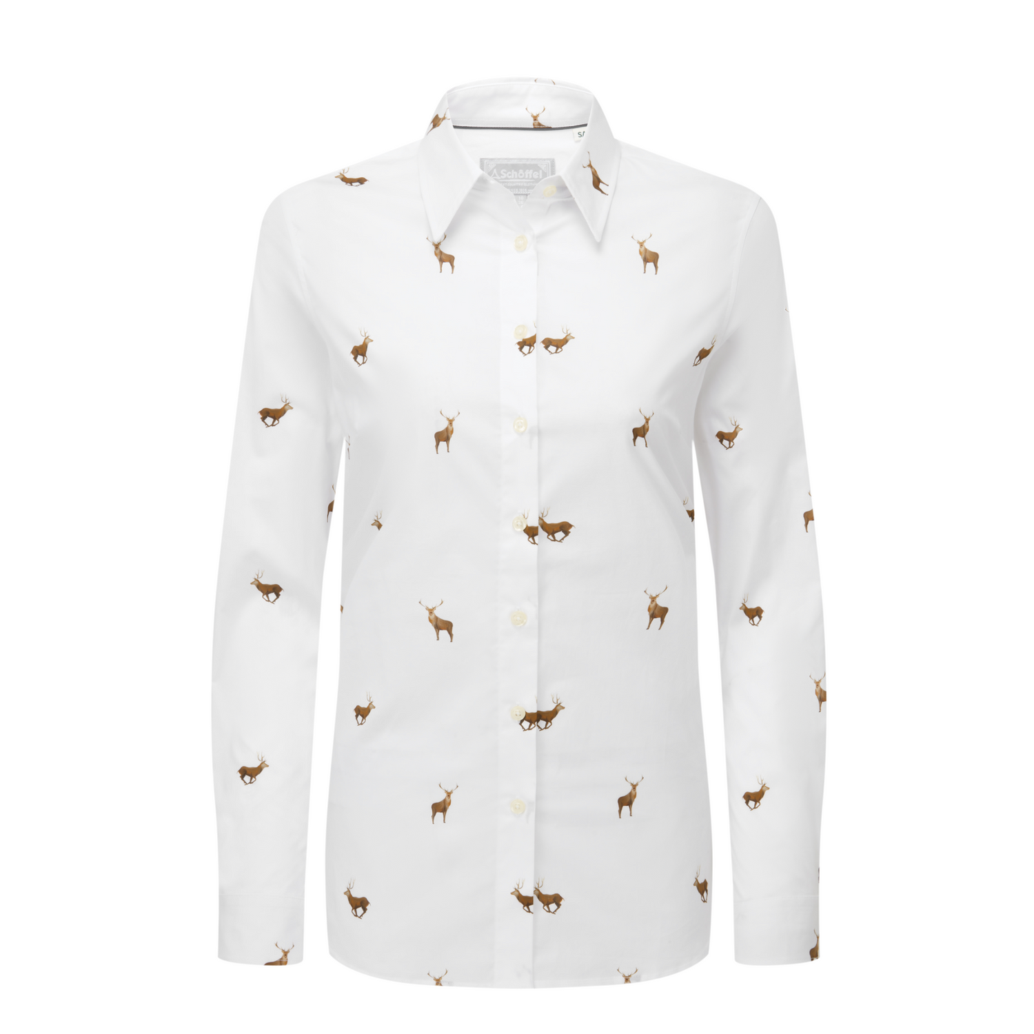 Norfolk Shirt Stag Print