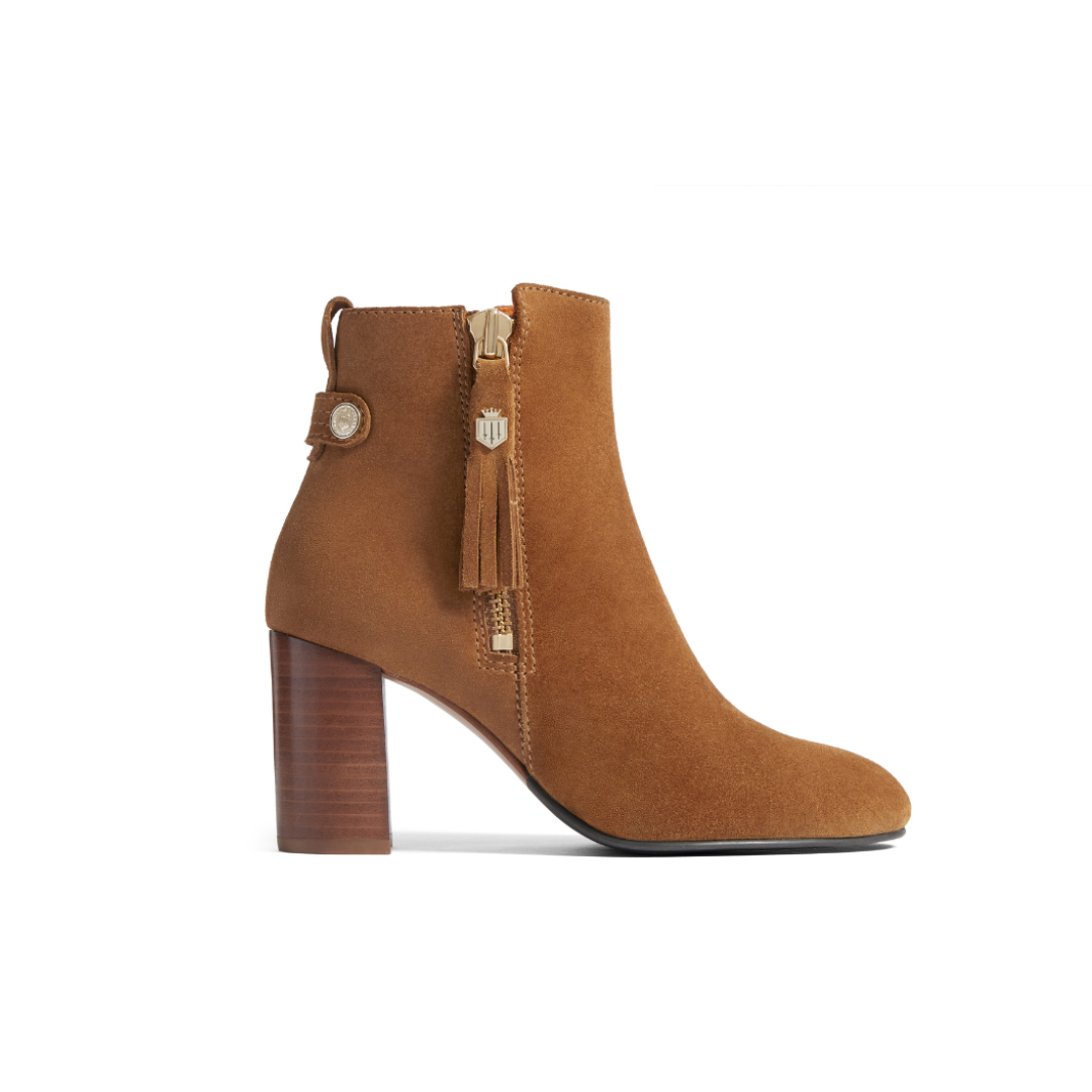 Oakham Ankle Boot Tan Suede