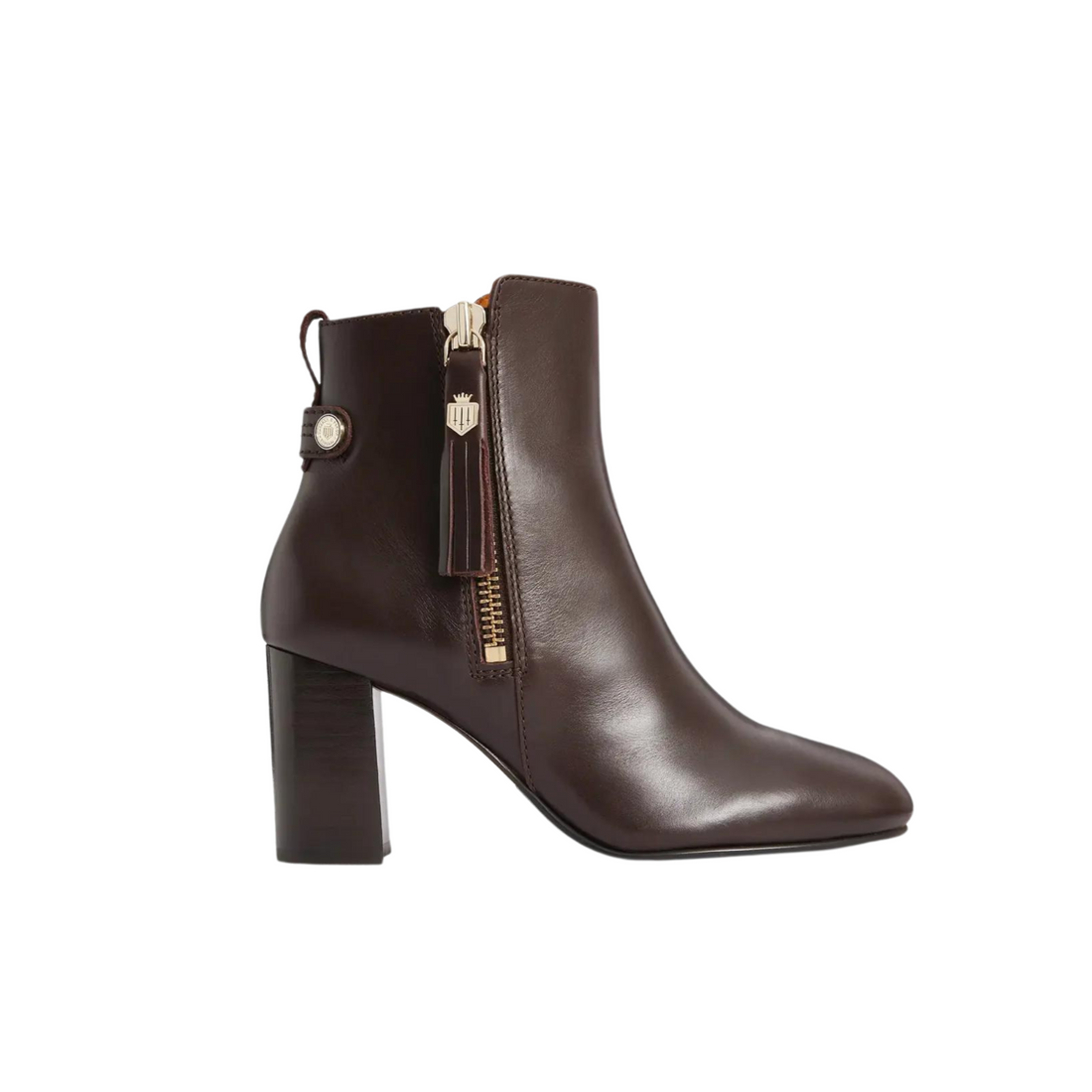 Oakham Ankle Boot Mahogany Leather