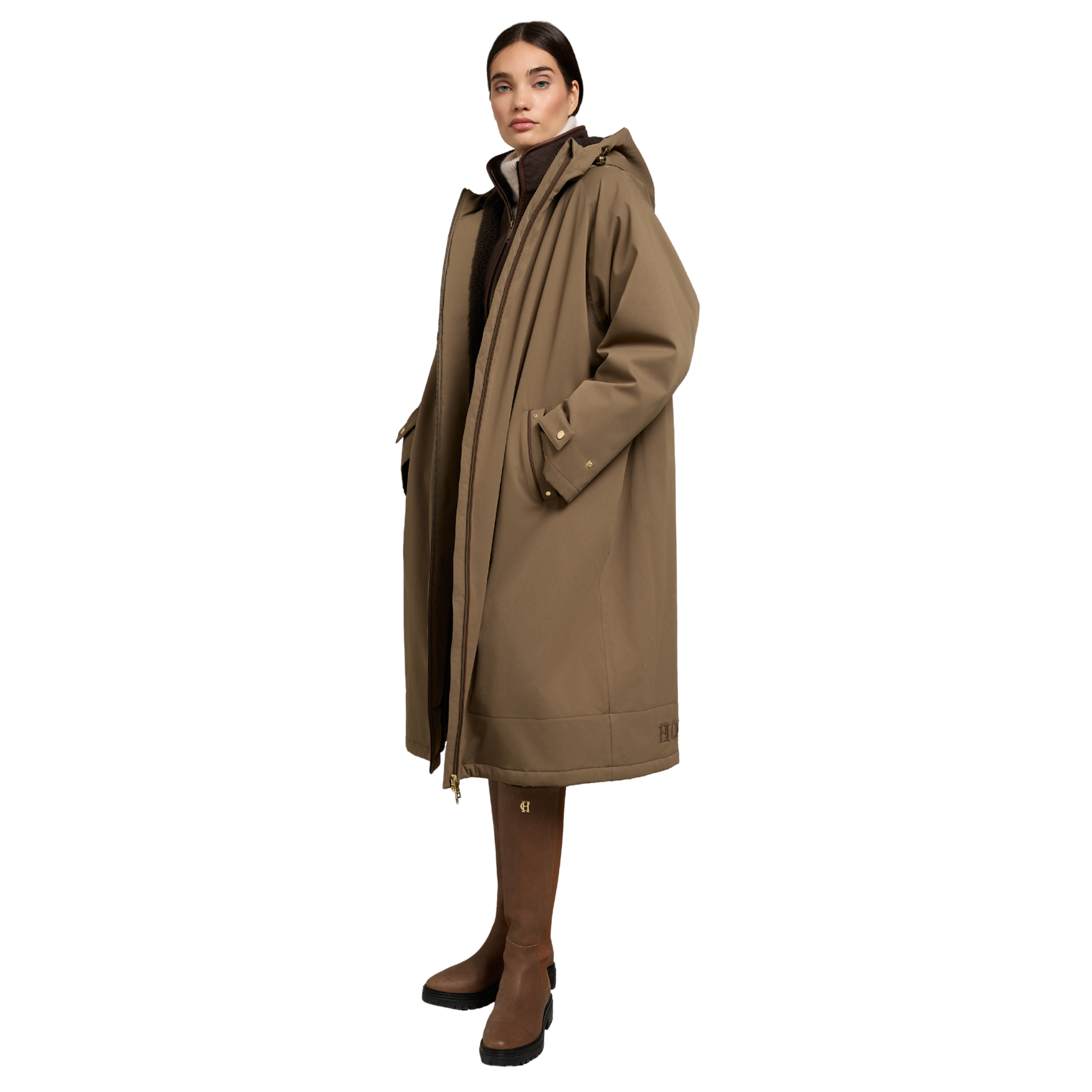 One-Size Waterproof Coat Mink