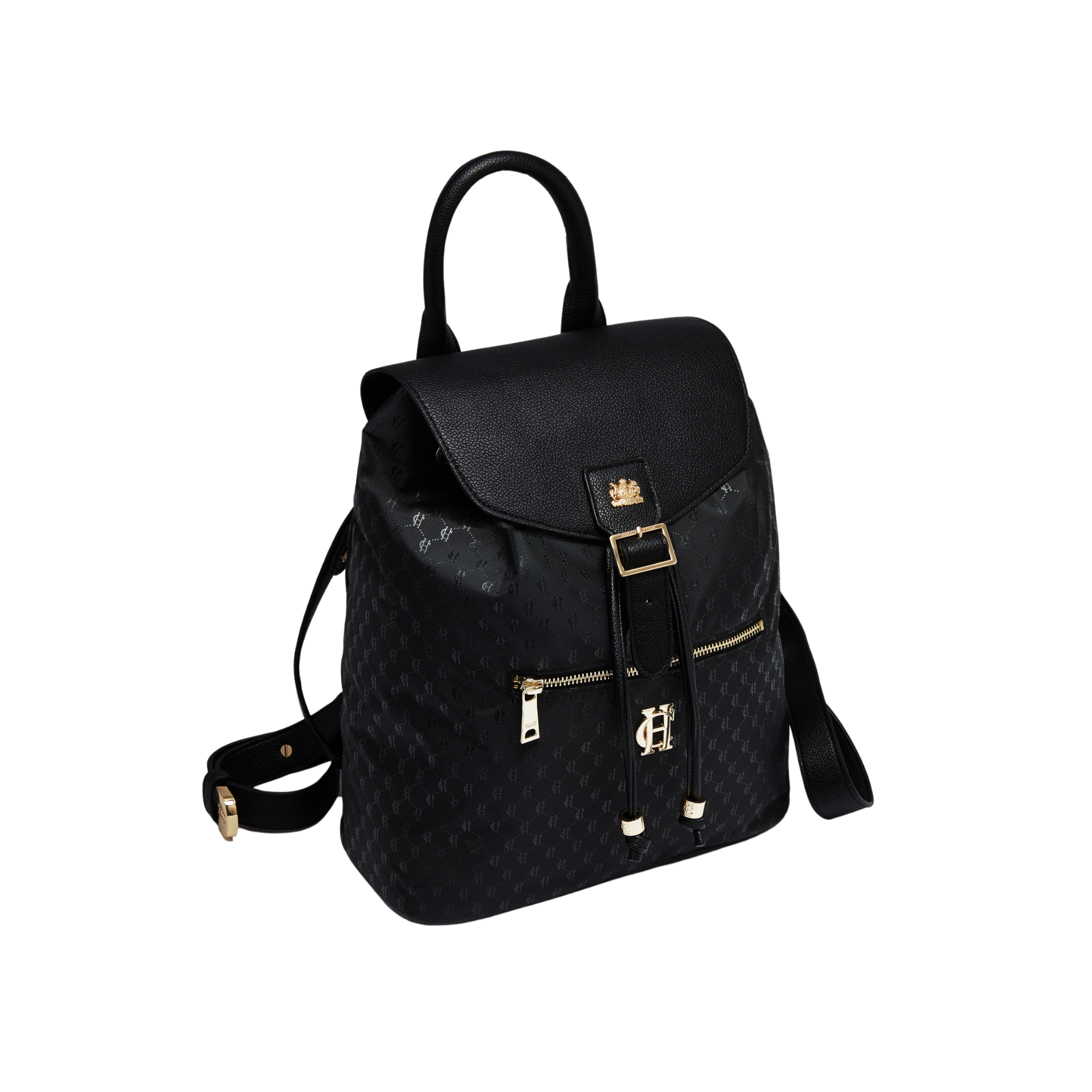Regency Backpack Black Monogram