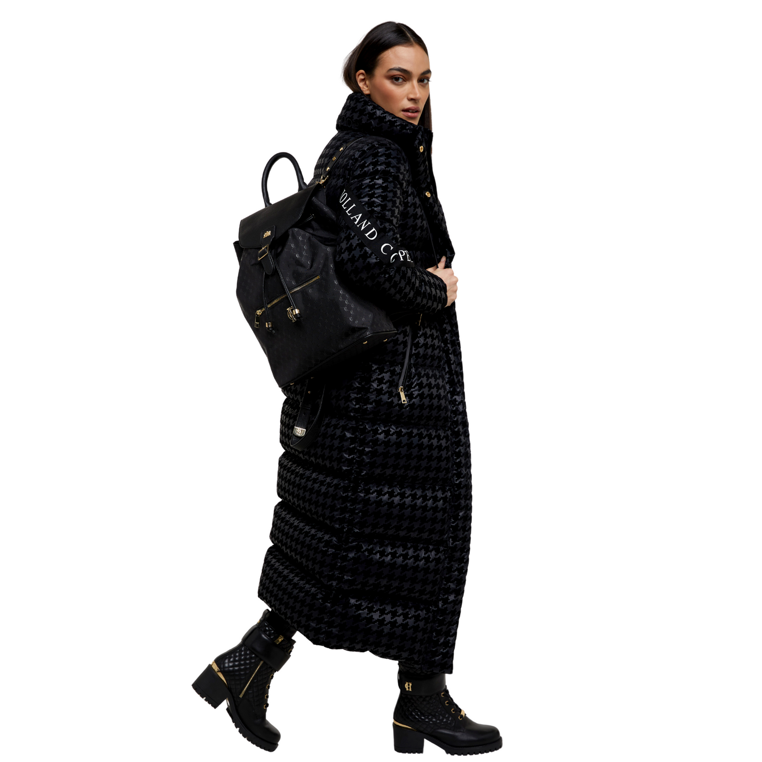 Regency Backpack Black Monogram