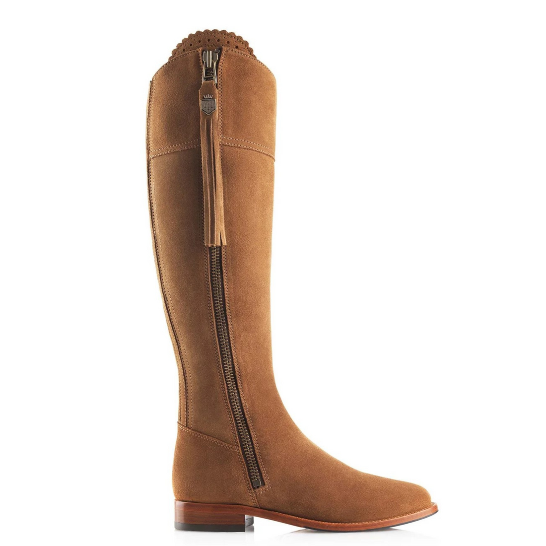 The Regina Sporting Fit Tan Suede