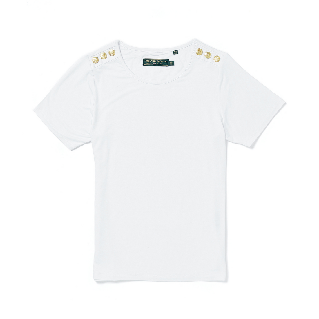 Relax Fit Crew Neck Tee White