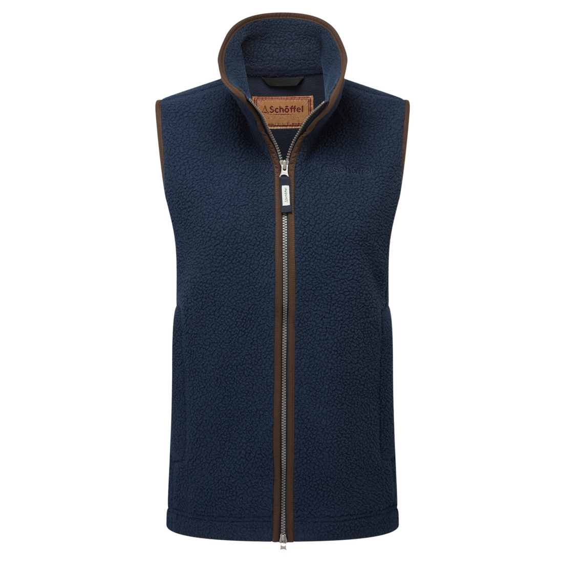 Lyndon Retro Fleece Gilet True Navy