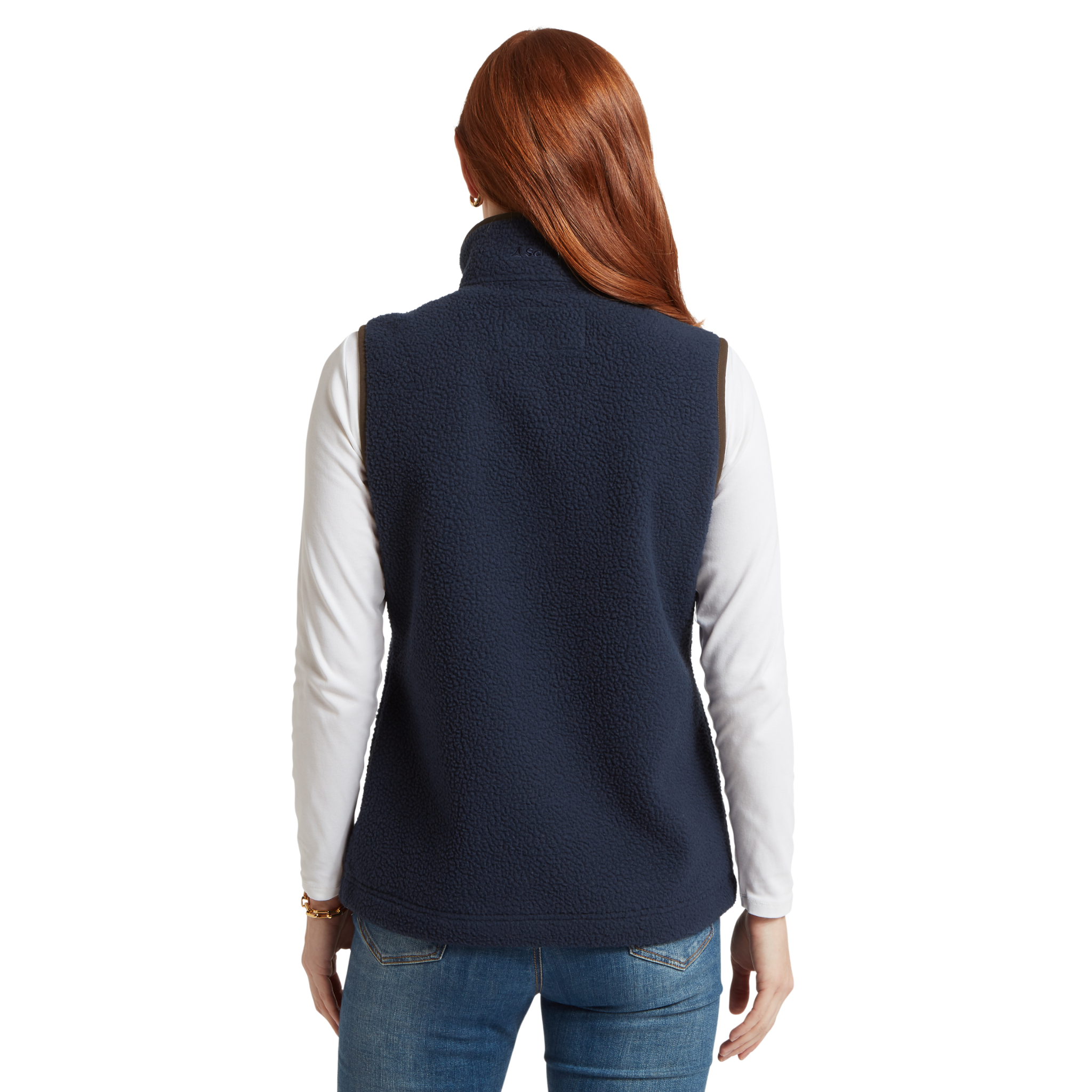 Lyndon Retro Fleece Gilet True Navy