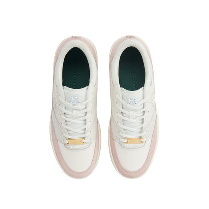 Retro Trainer Off White Blush Pink
