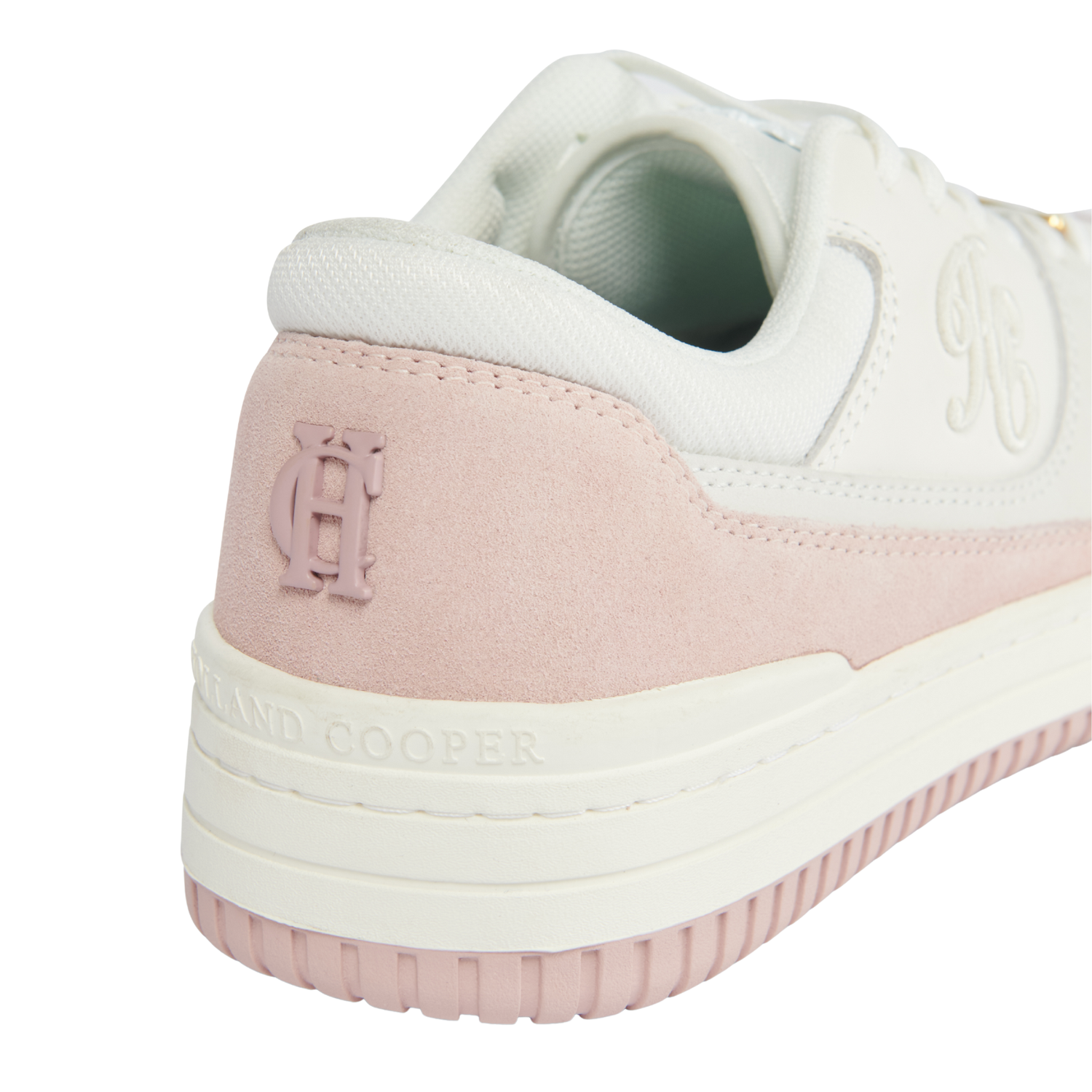 Retro Trainer Off White Blush Pink