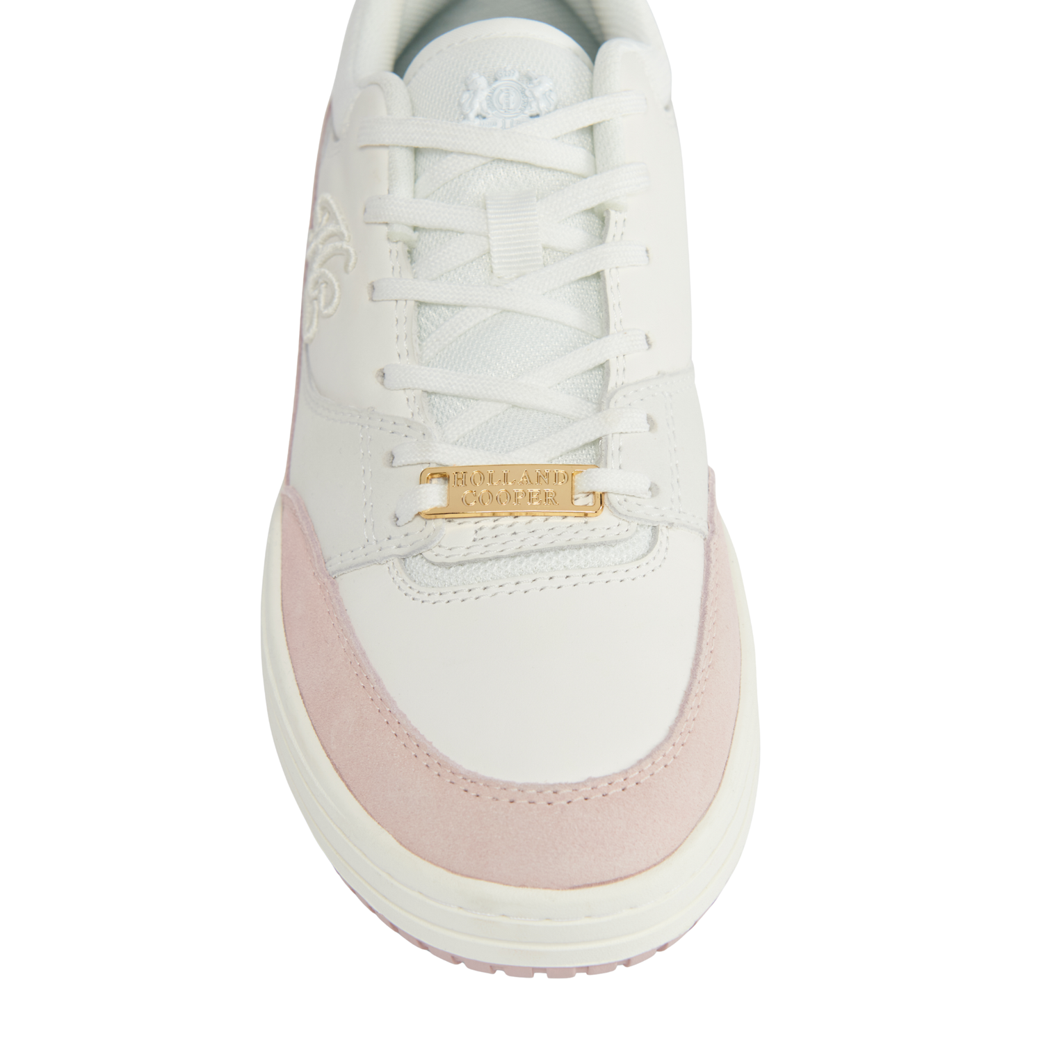 Retro Trainer Off White Blush Pink