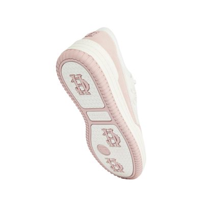 Retro Trainer Off White Blush Pink