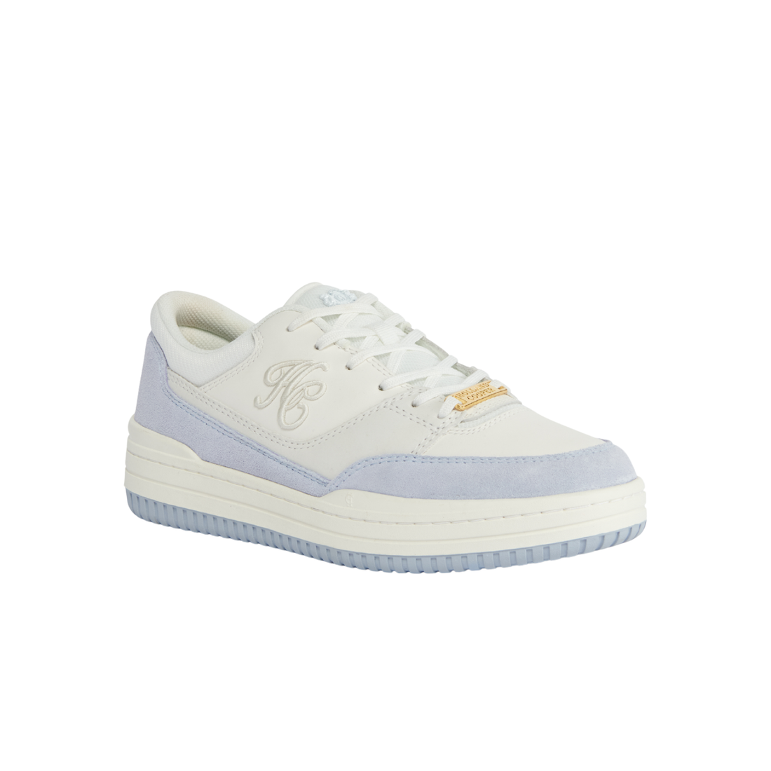 Retro Trainer Cream Smokey Blue