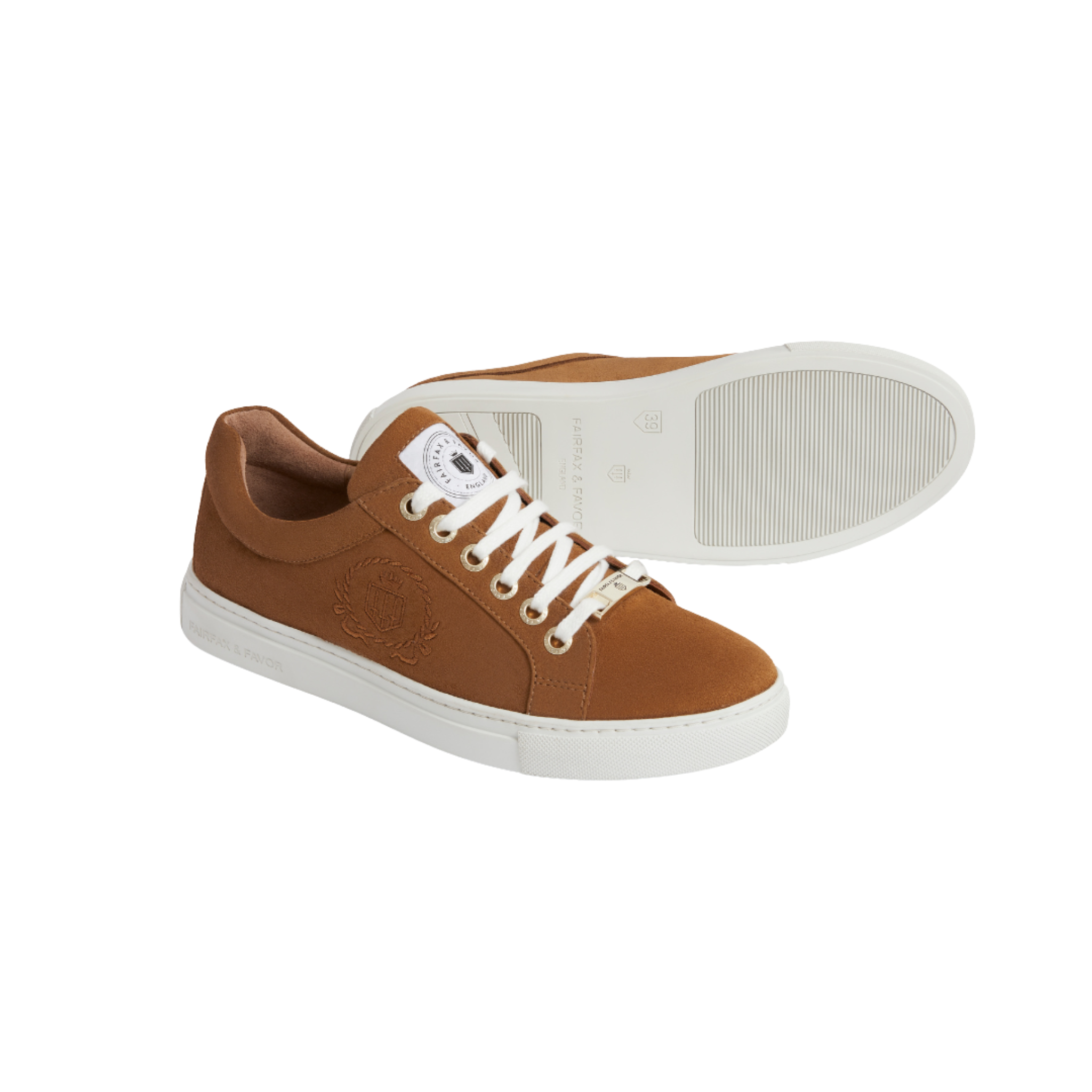 Richmond Trainer Tan Suede