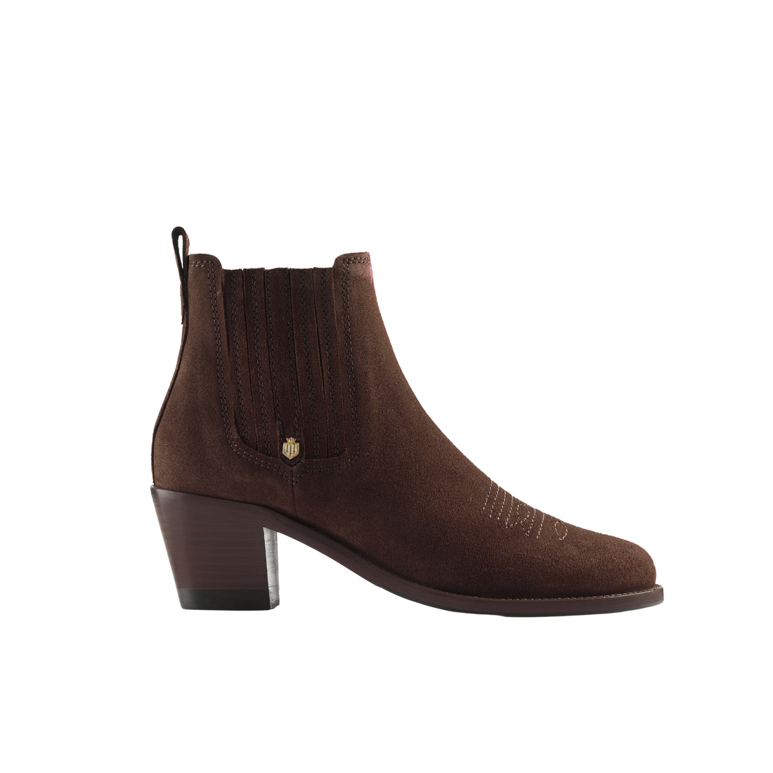 Rockingham Ankle Boot Chocolate Suede