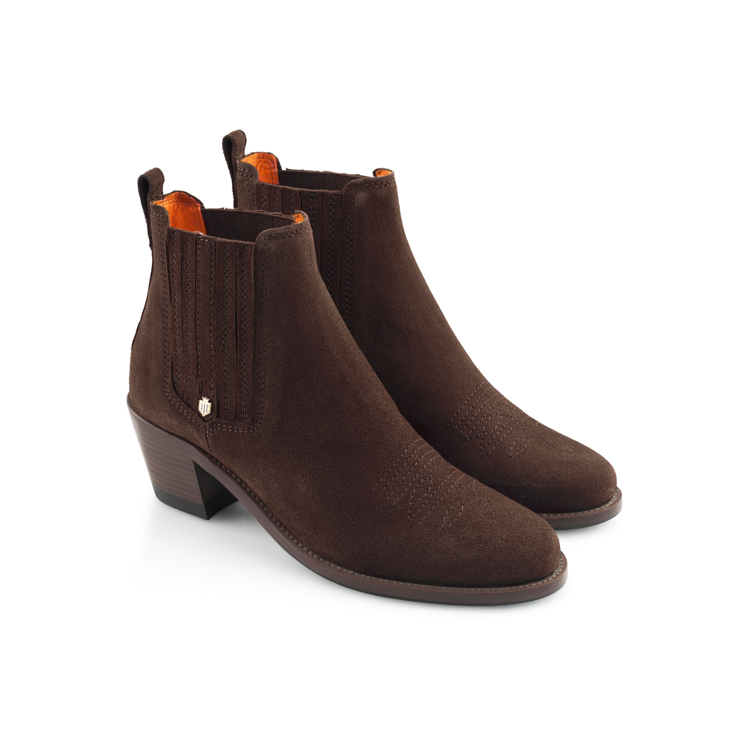 Rockingham Ankle Boot Chocolate Suede
