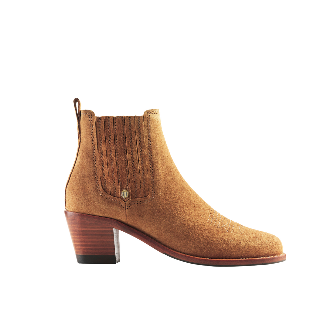 Rockingham Ankle Boot Tan Suede
