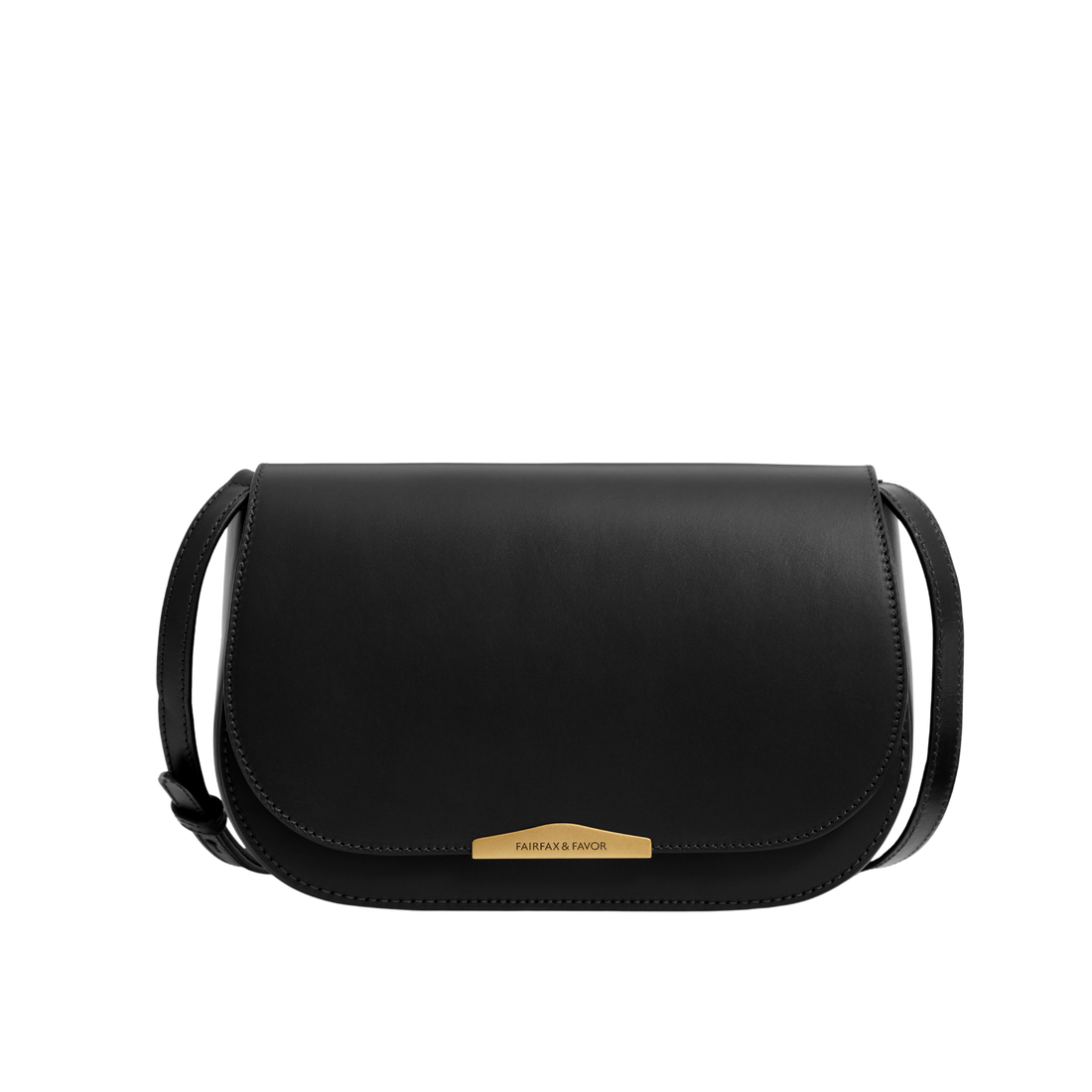 Rye Cross Body Bag Black Leather