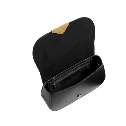 Rye Cross Body Bag Black Leather