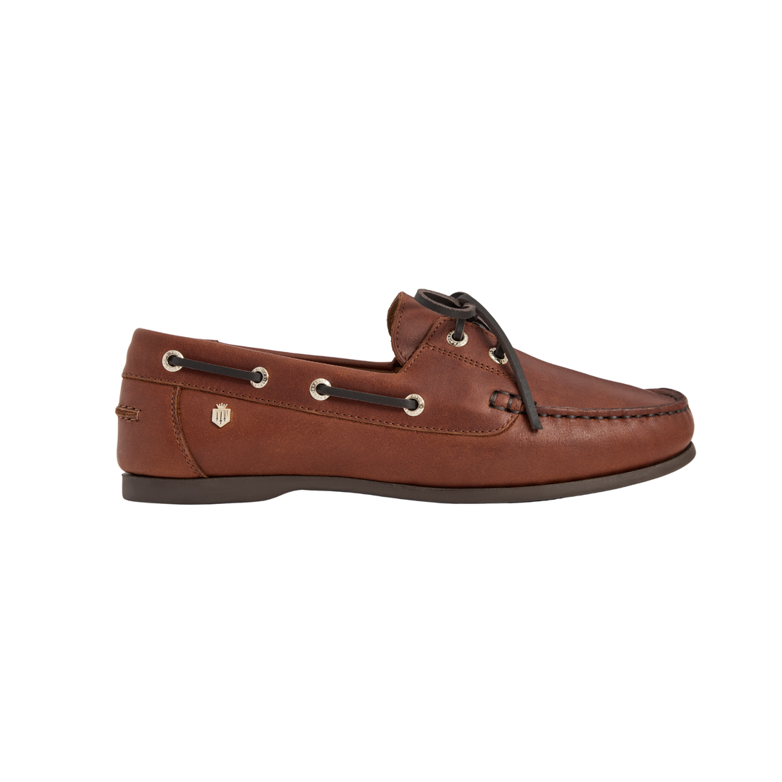 Salcombe Deck Shoe Tan Leather
