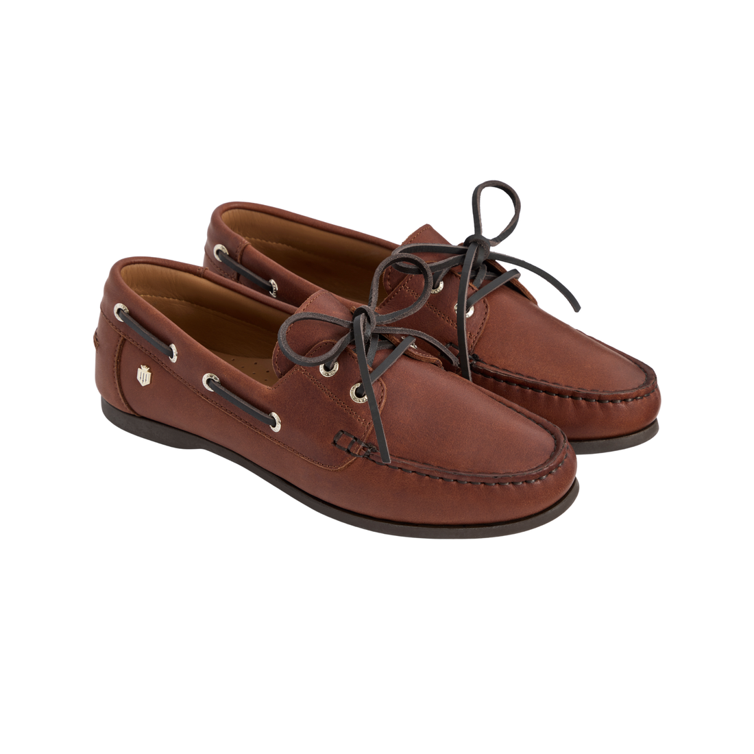 Salcombe Deck Shoe Tan Leather