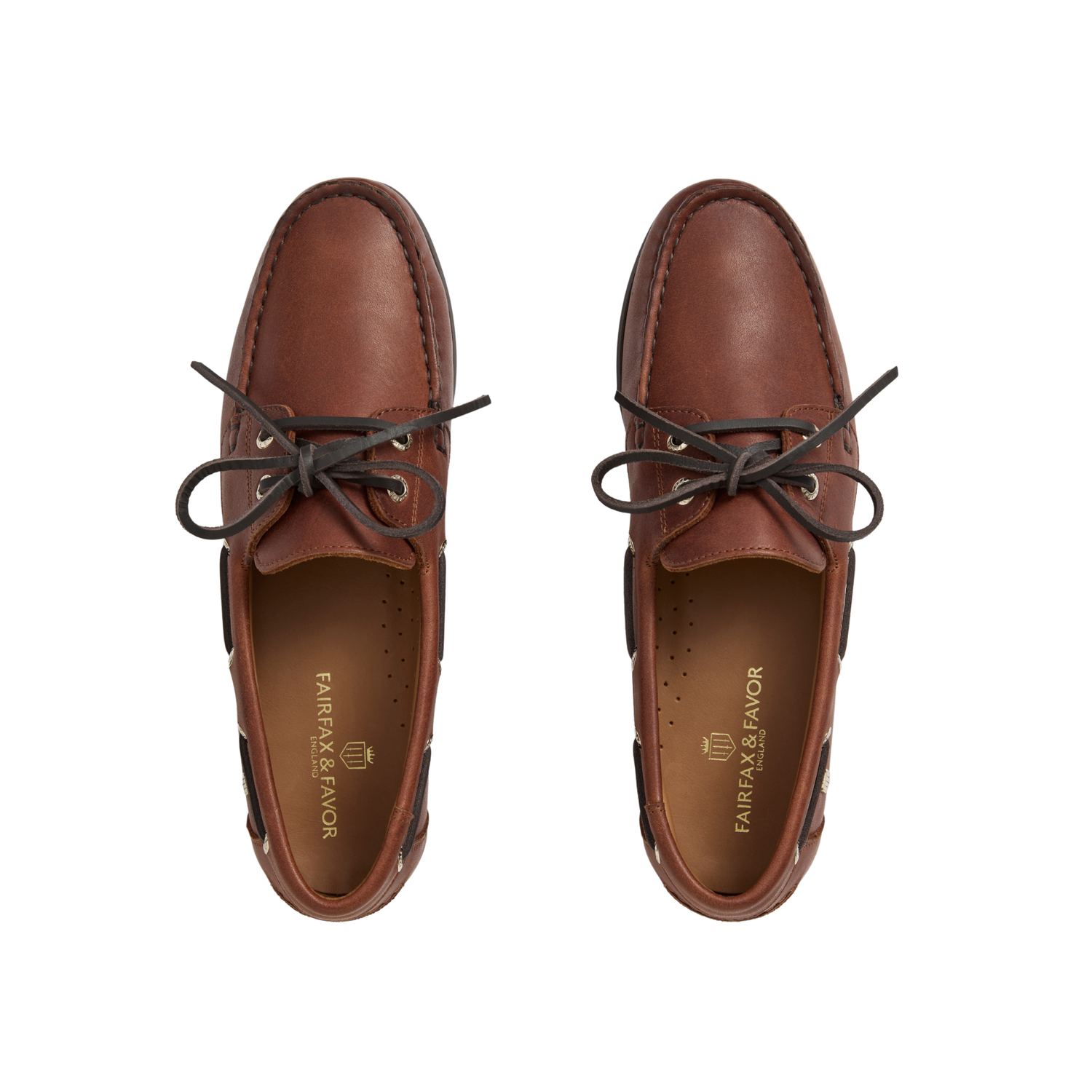 Salcombe Deck Shoe Tan Leather