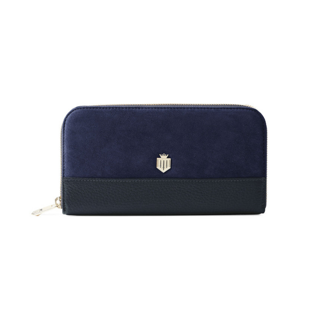 Salisbury Purse Navy Suede