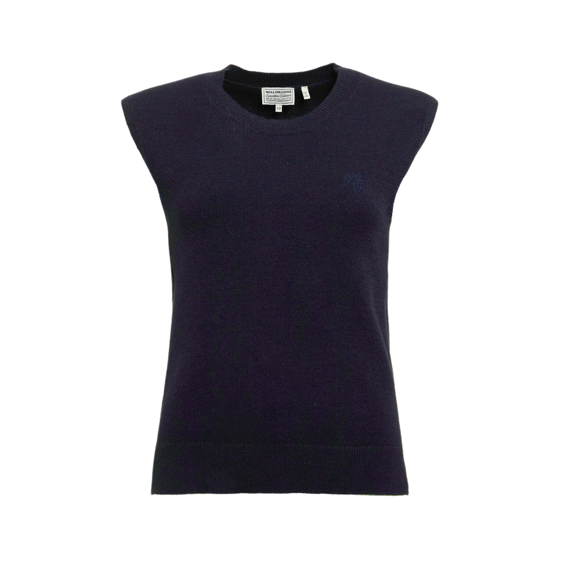 Sarah Knitted Tank Ink Navy