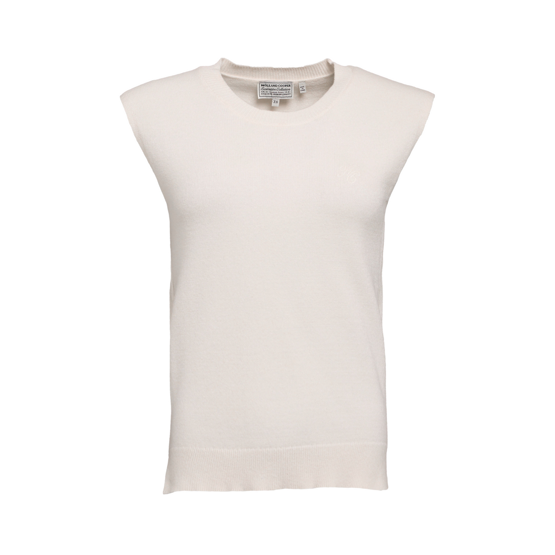 Sarah Knitted Tank Natural