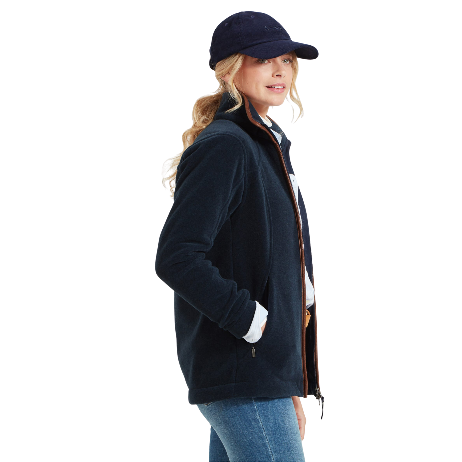 Burley Fleece Jacket Navy
