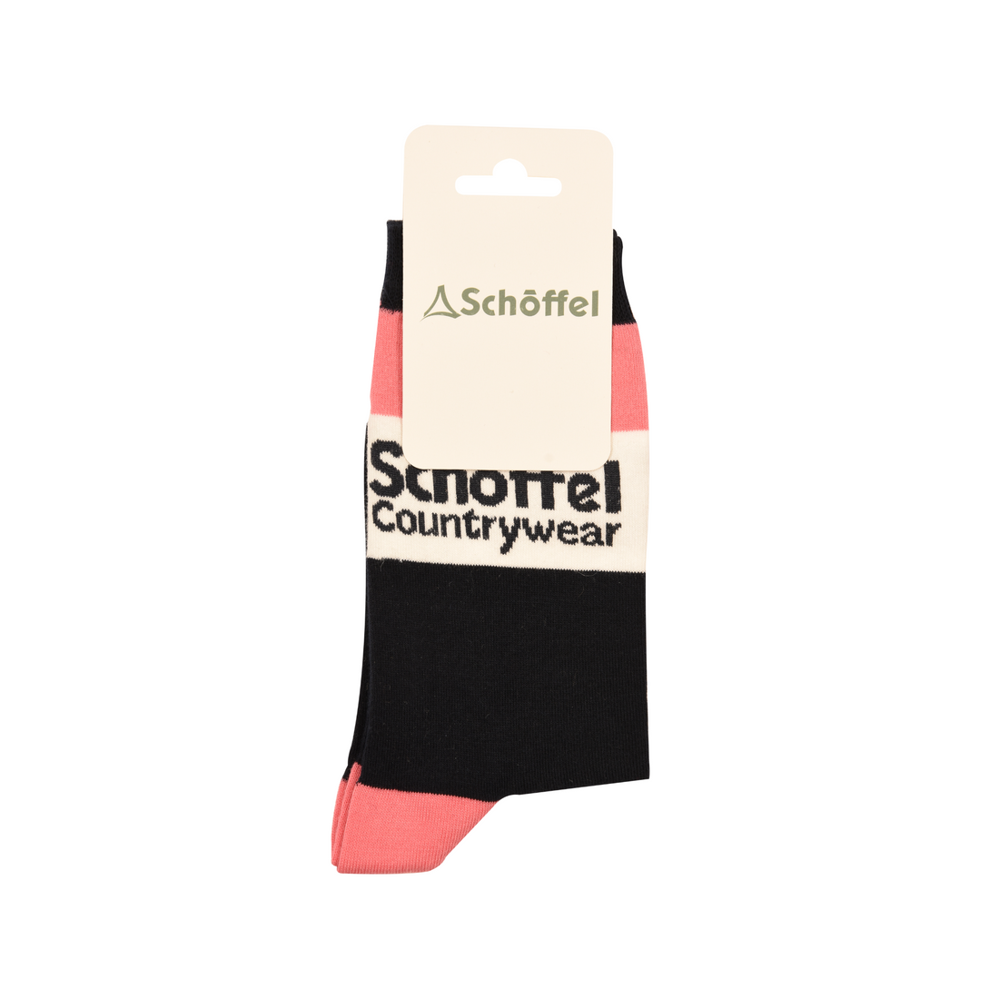 Schoffel Cotton Socks Pink Heritage 4-7