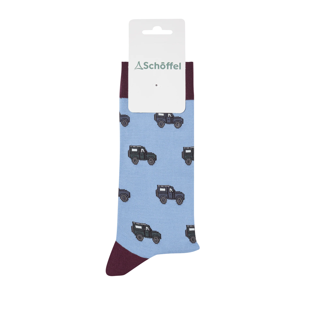 Schoffel Cotton Socks Blue Off Roader 7-11