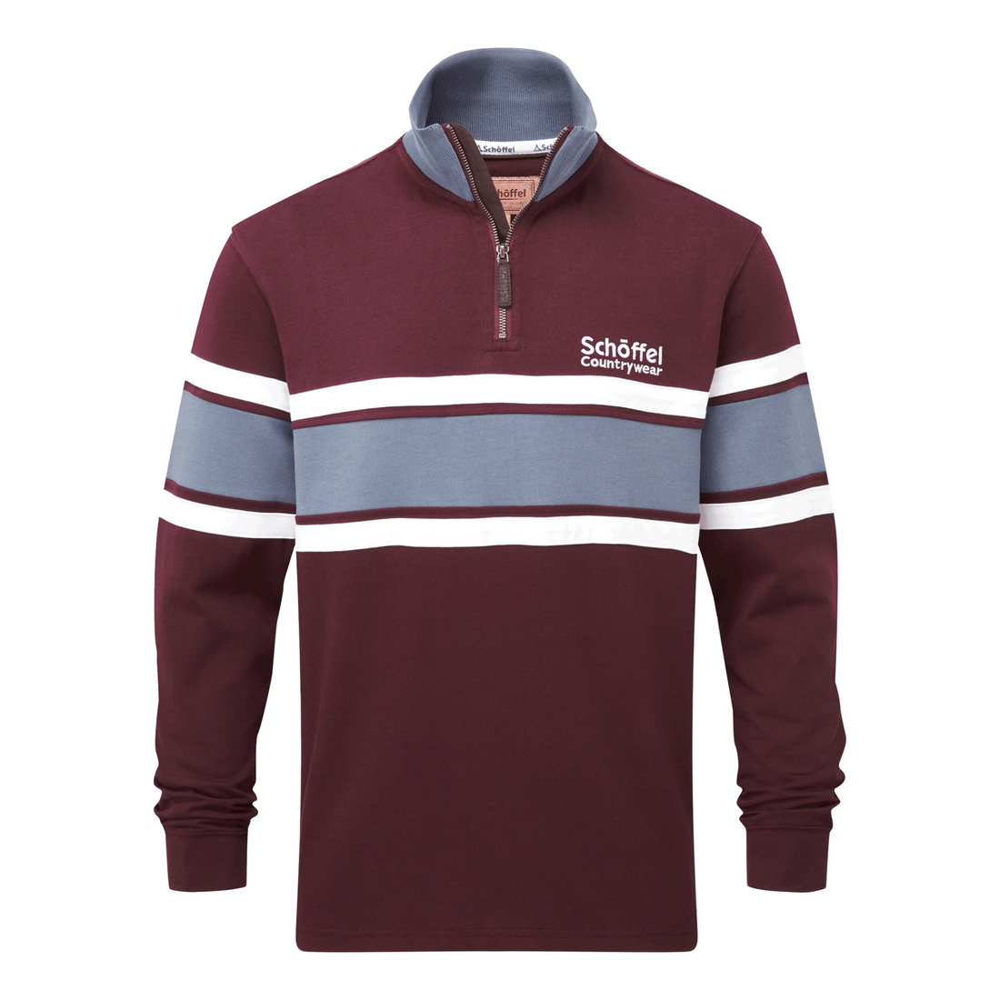 Exmouth Heritage 1/4 Zip Wine