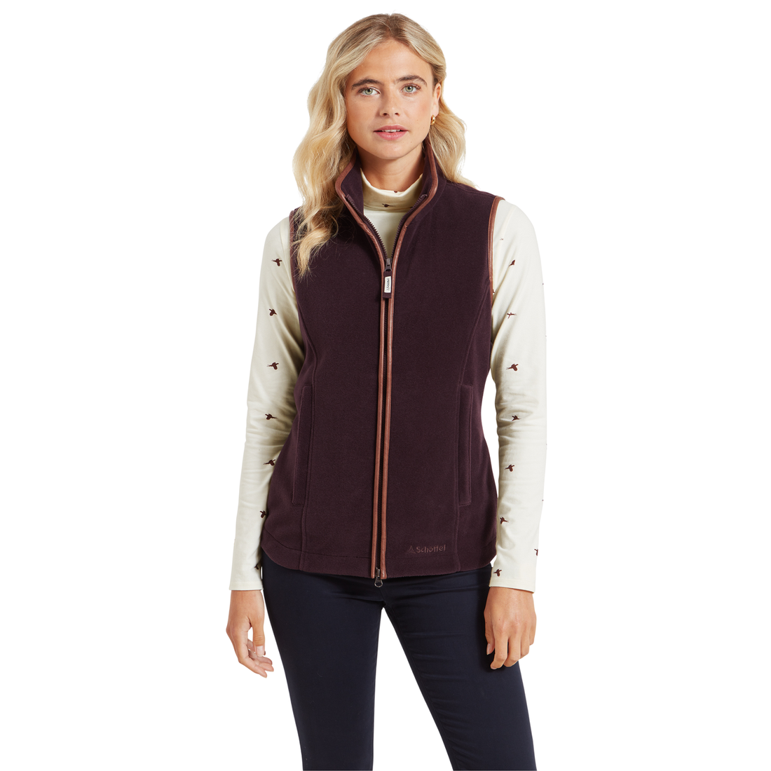 Lyndon Fleece Gilet Port
