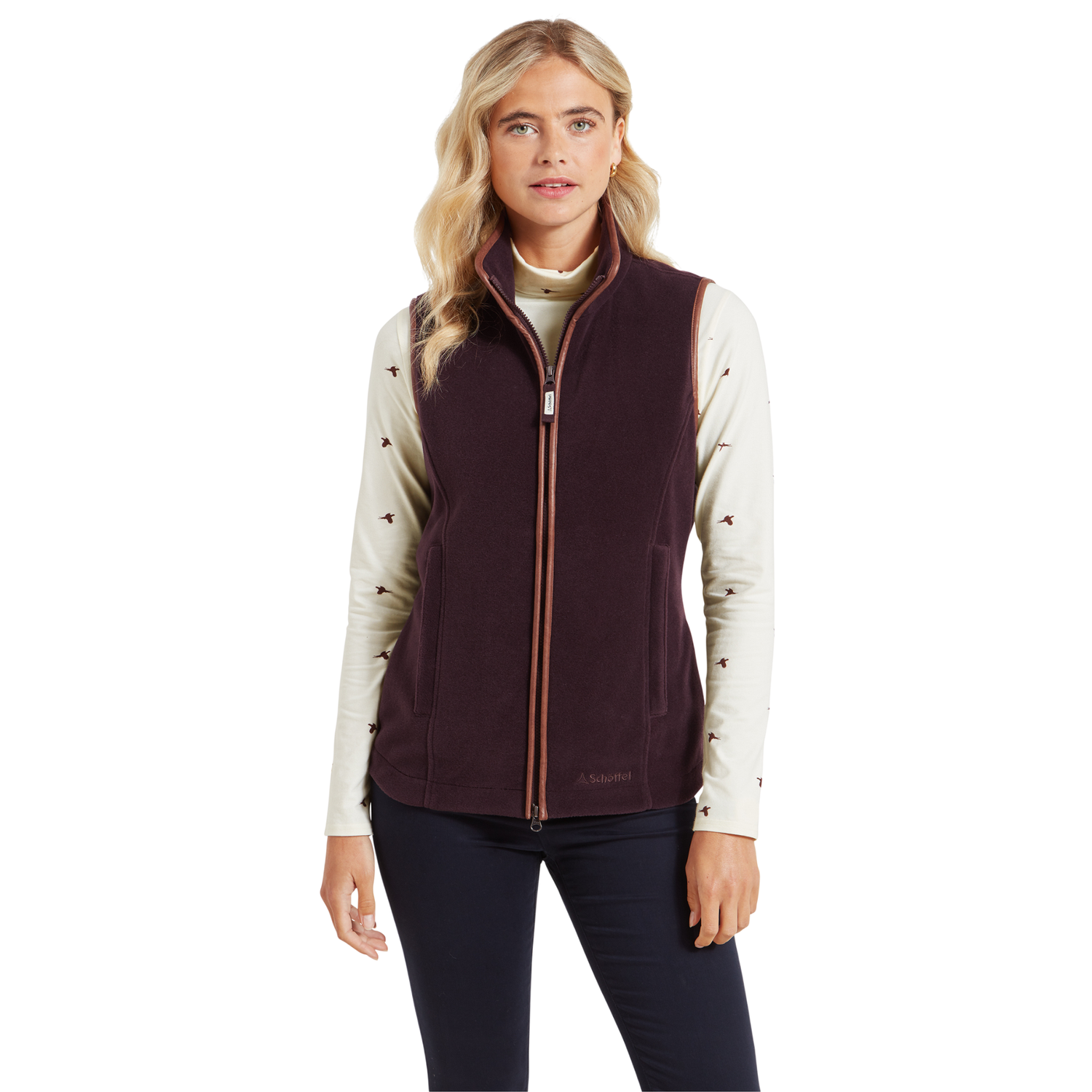 Lyndon Fleece Gilet Port