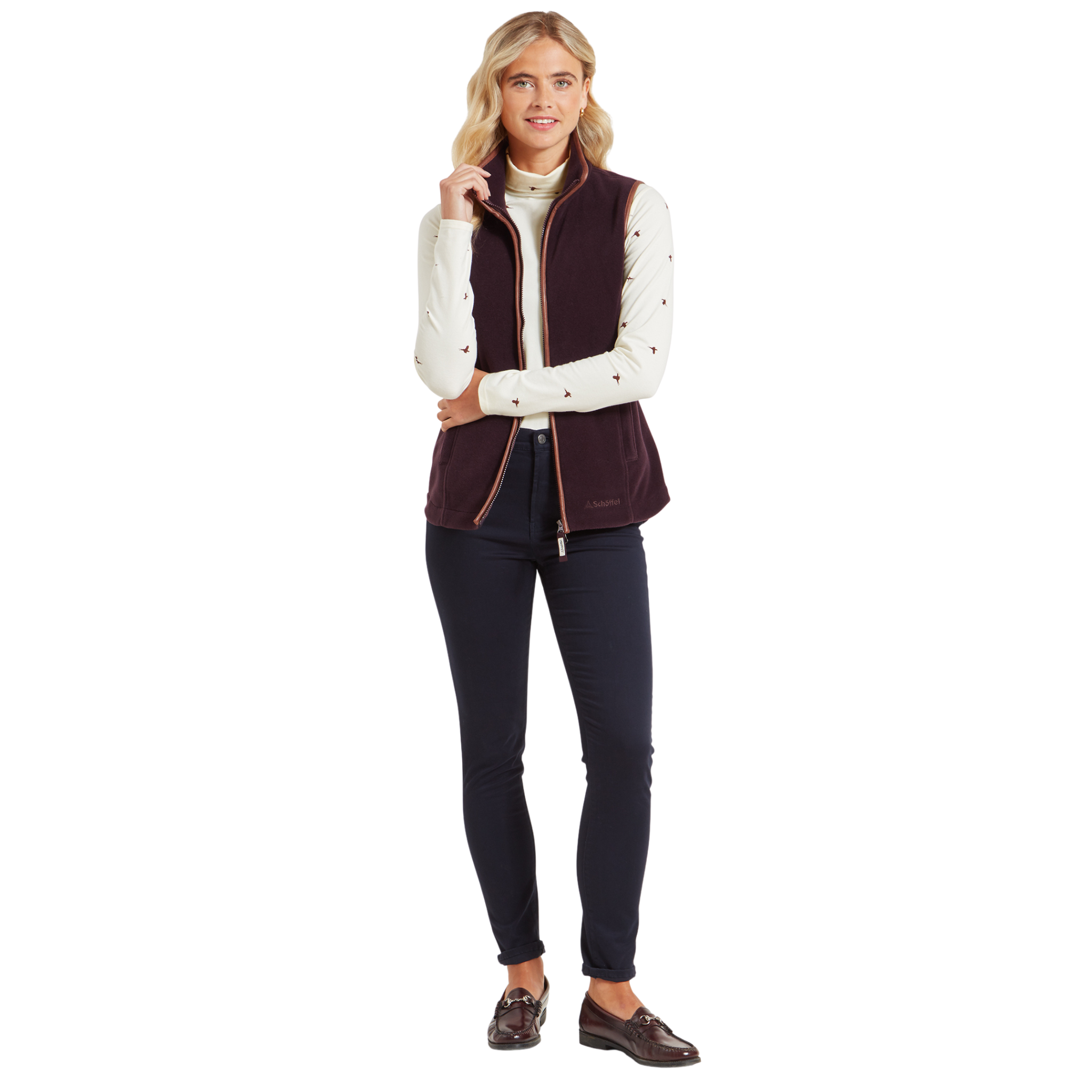 Lyndon Fleece Gilet Port