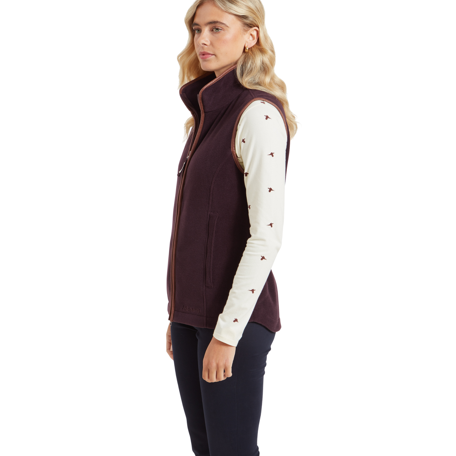 Lyndon Fleece Gilet Port