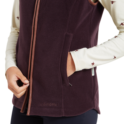 Lyndon Fleece Gilet Port