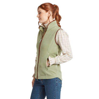 Lyndon Fleece Gilet Sage Green