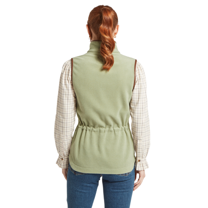 Lyndon Fleece Gilet Sage Green