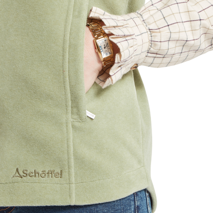 Lyndon Fleece Gilet Sage Green