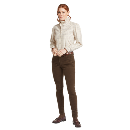 Sheringham Shirt Beetroot Check