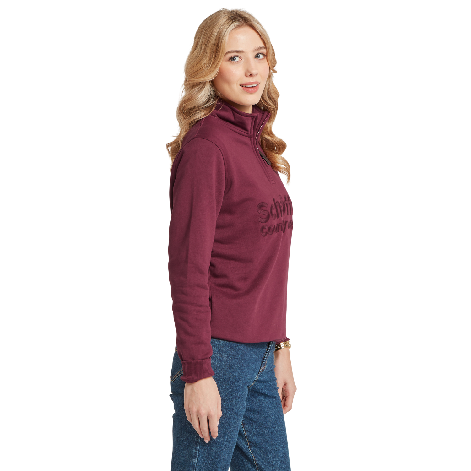 St Issey Sweatshirt Burgundy