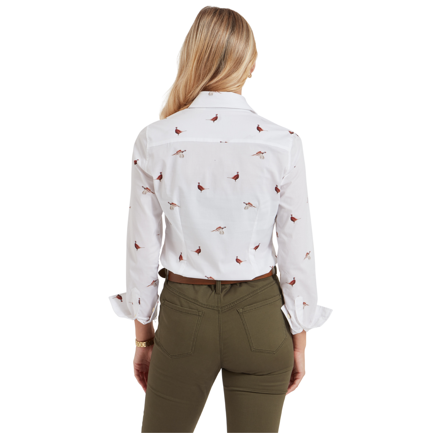 Norfolk Shirt Pheasant Print