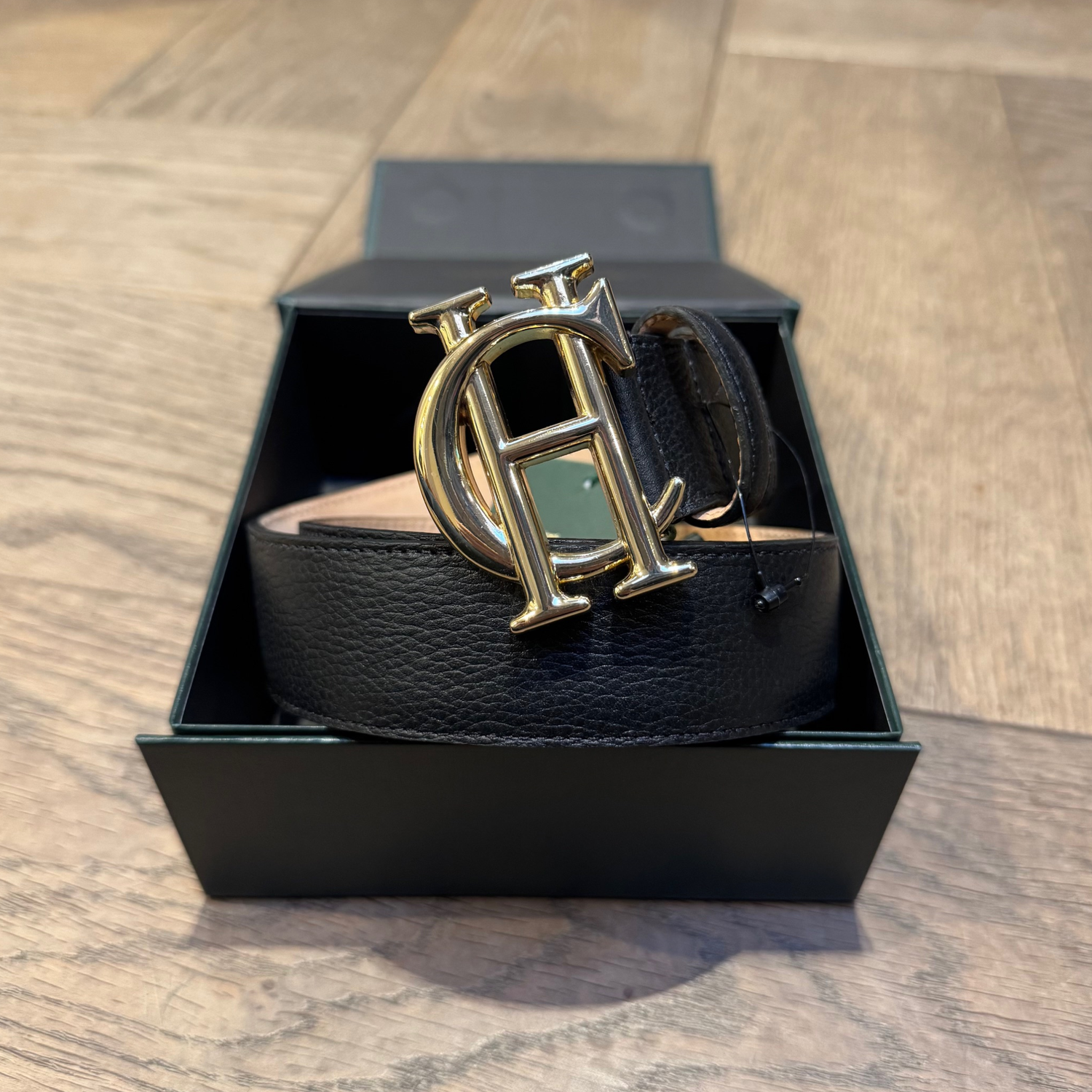 Seconds 052 HC Classic Belt Black Leather Size Small