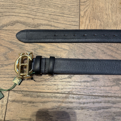 Seconds 052 HC Classic Belt Black Leather Size Small