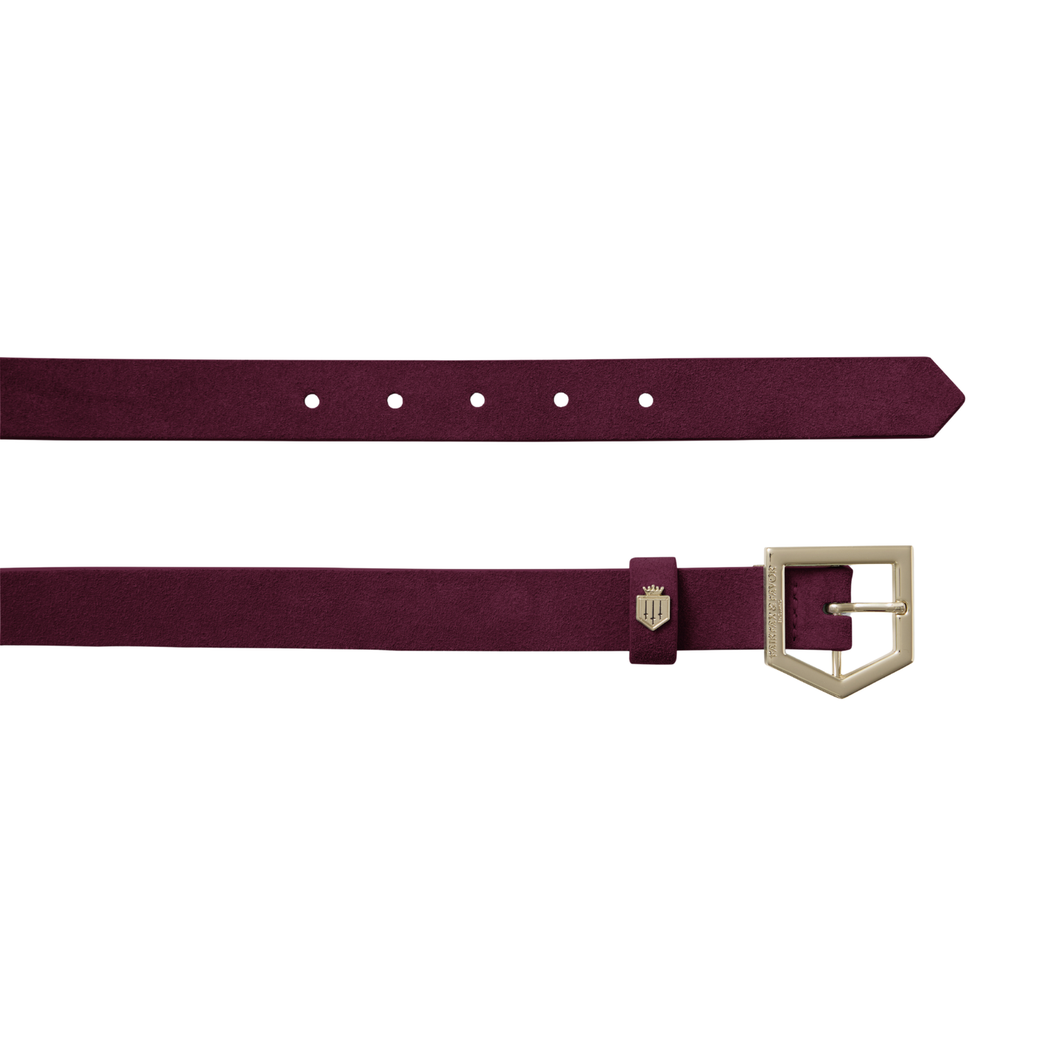 Sennowe Belt Elderberry Suede