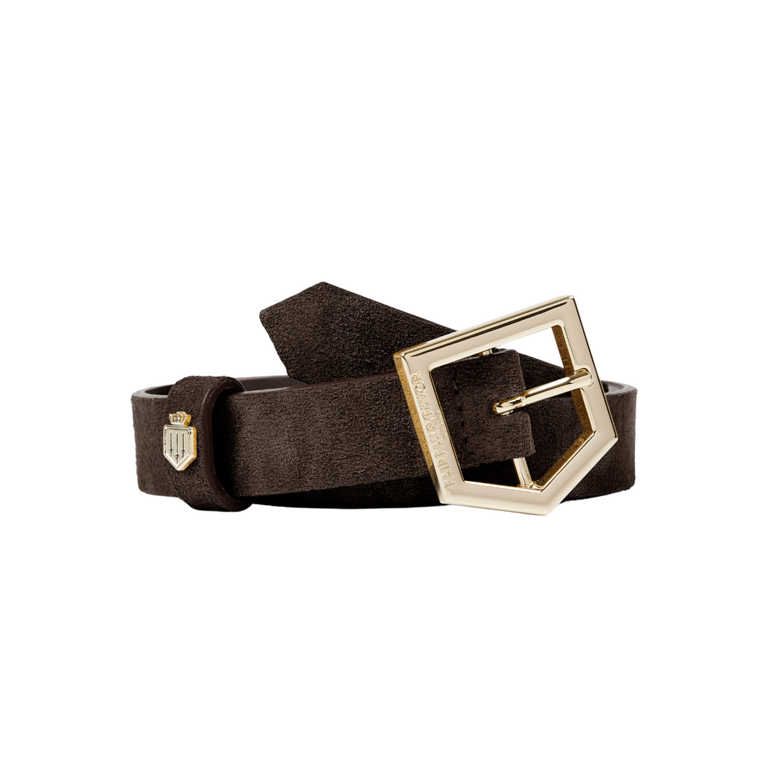 Sennowe Belt Chocolate Suede